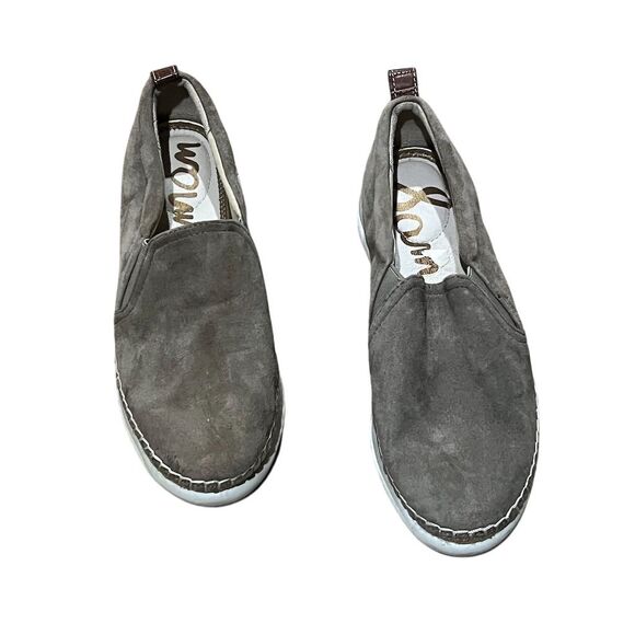 Sam Edelman Women's Kassie Gray Slip-On Espadrille Sneakers Size 6 - Picture 1 of 9